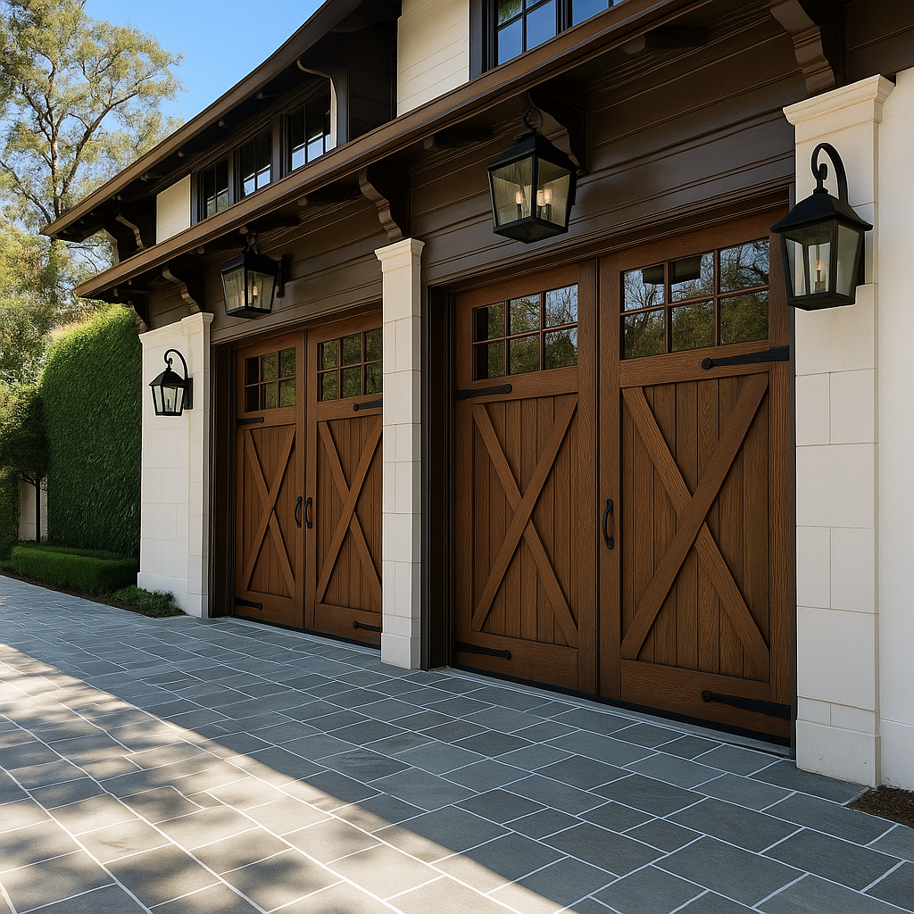 Carriage House Style Garage Door Design in Arvada, CO