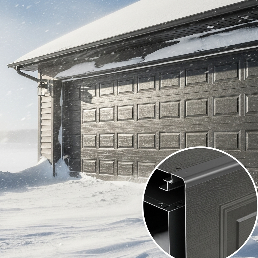 Garage Door Designed to Withstand Snow and Harsh Weather in Arvada, CO